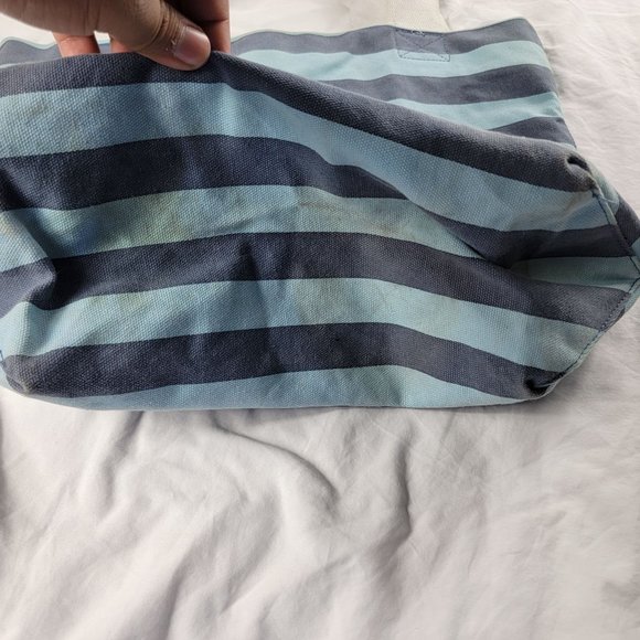 Disney Cruise Line 2009 Floral Stripped Hand Bag Casual Travel Vacation - Picture 5 of 13